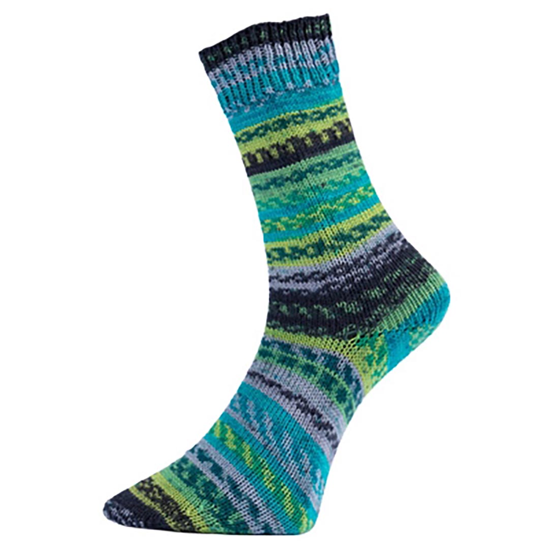Golden Socks - Fjord Socks Puzzle - 4 ply