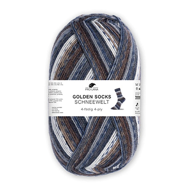 Golden Socks - Schneewelt - 4 ply