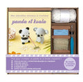 Mes adorables animaux à crocheter panda et koala