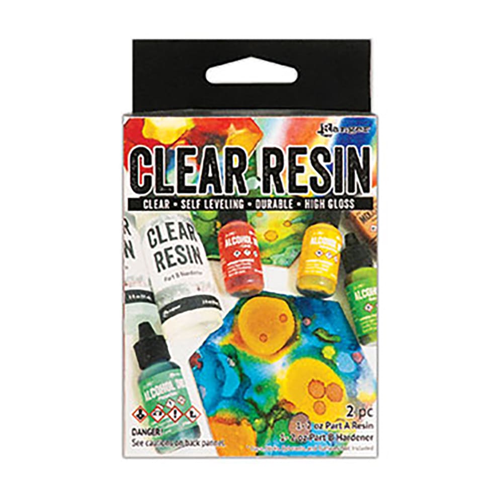 Transparent resin kit 2oz - Clear resin - INK69768