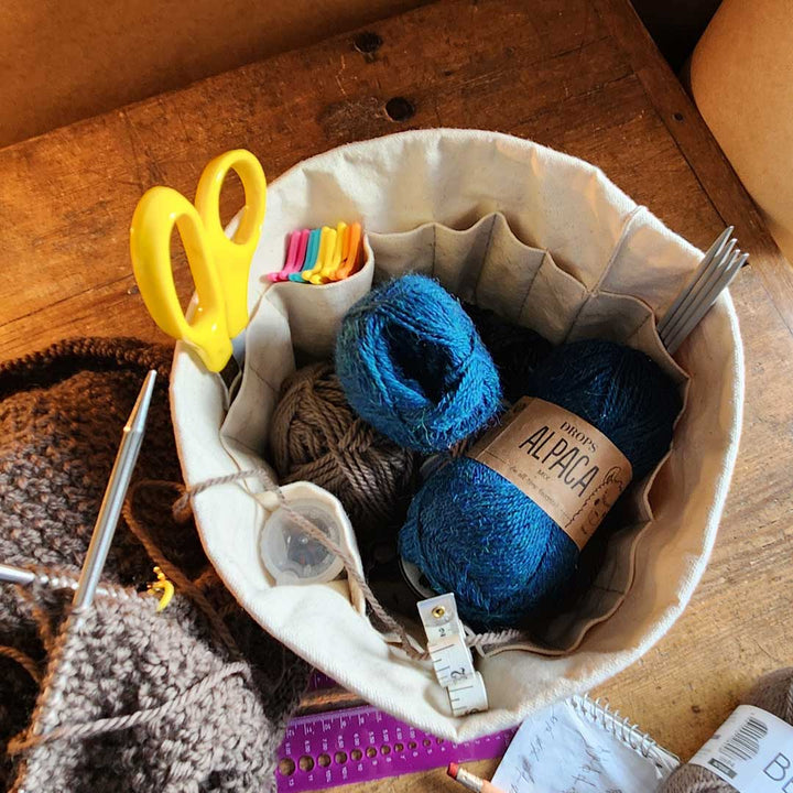 Sac à tricot fait Main - Reimroc