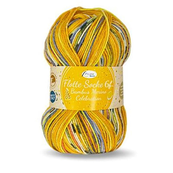 Flotte Sock 6 ply Bambus Merino Celebration