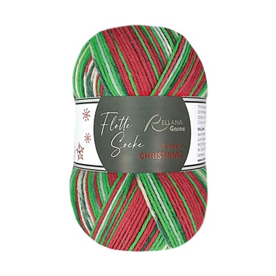 Flotte Socke 6 ply de Noël Christmas 2026