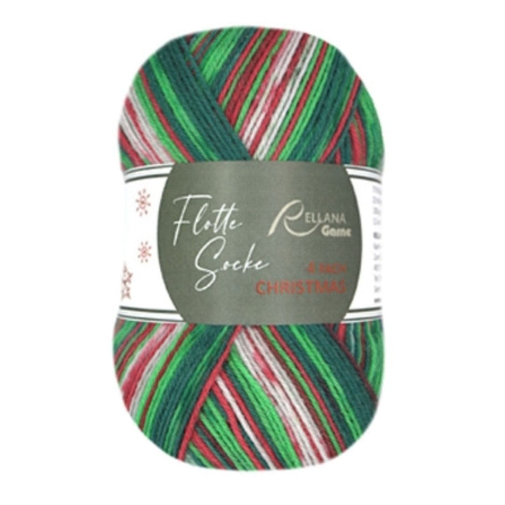 Flotte Sock de Noël 4 ply 2025