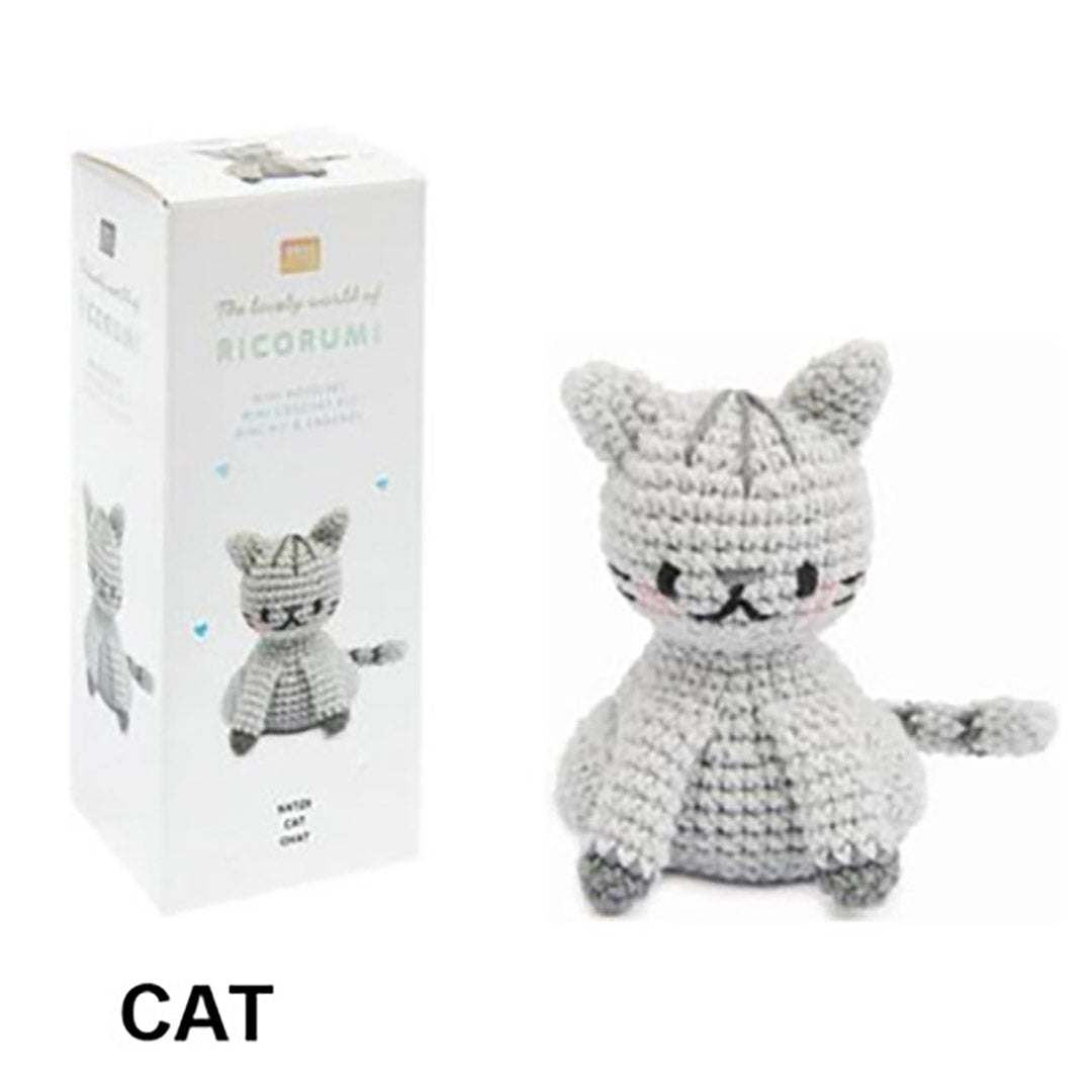Mini crochet animal kit - Ricorumi