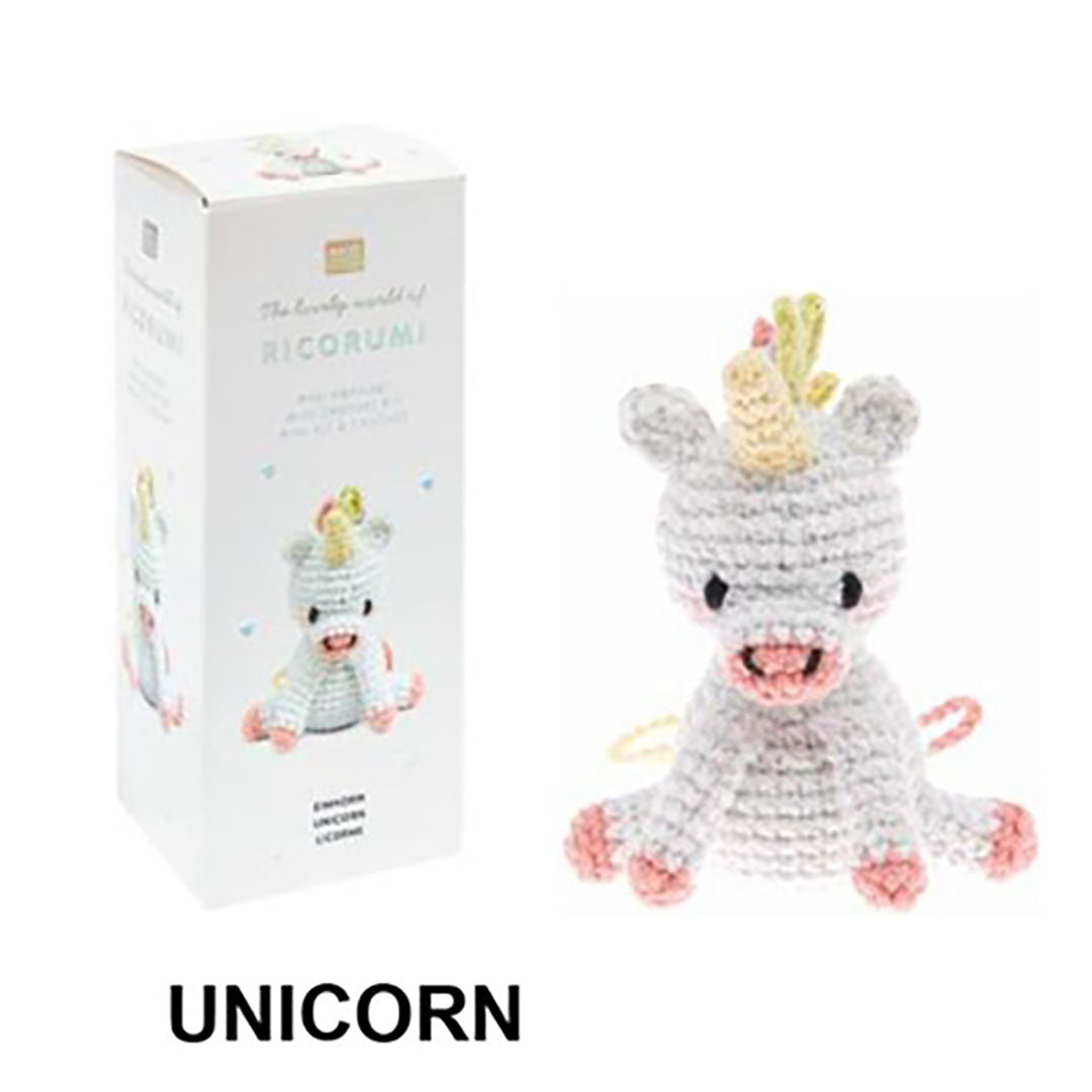 Mini crochet animal kit - Ricorumi