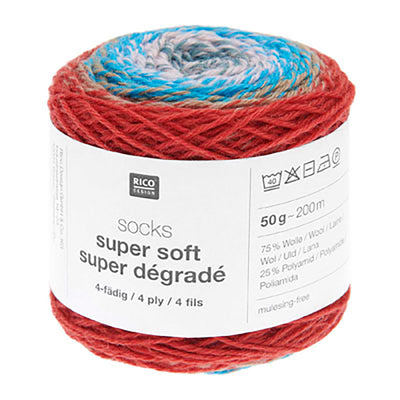 Socks Super Soft Super Dégradé - 4 ply