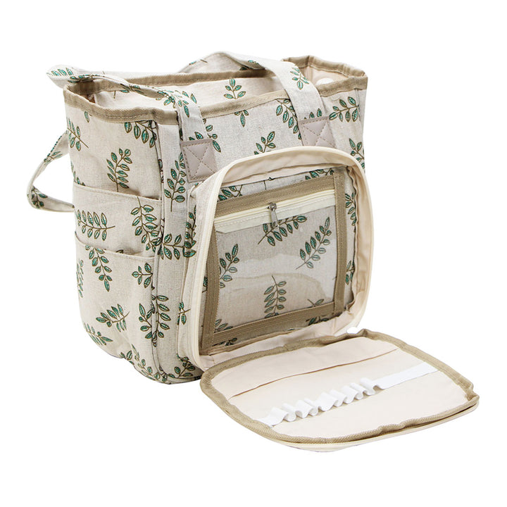 Collection vivace - Sac à tricot feuilles - 3025234