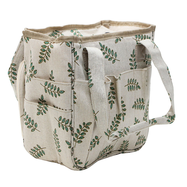 Collection vivace - Sac à tricot feuilles - 3025234