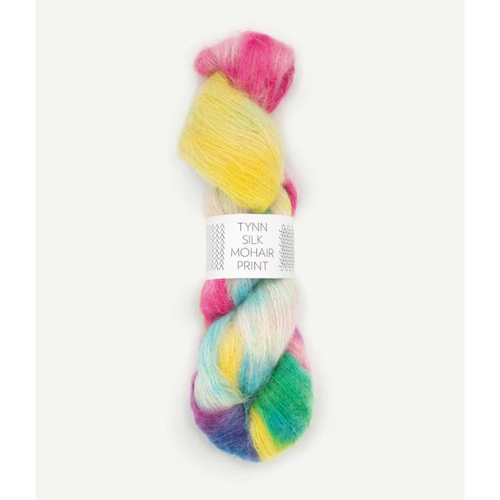 Tynn Silk Mohair Print