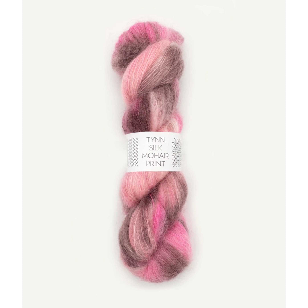 Tynn Silk Mohair Print