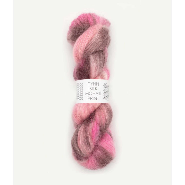 Tynn Silk Mohair Print
