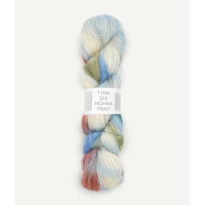 Tynn Silk Mohair Print