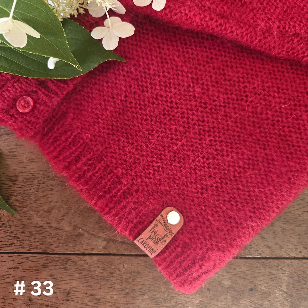 #33 Custom foldable labels with Chicago screws