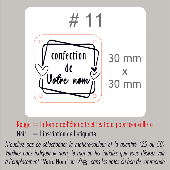 #11 Regular custom labels