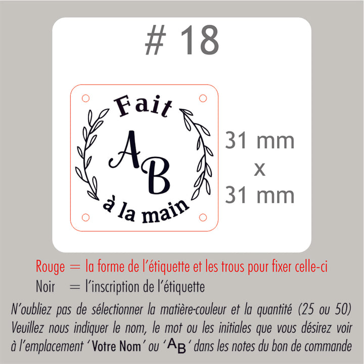 #18 Regular custom labels