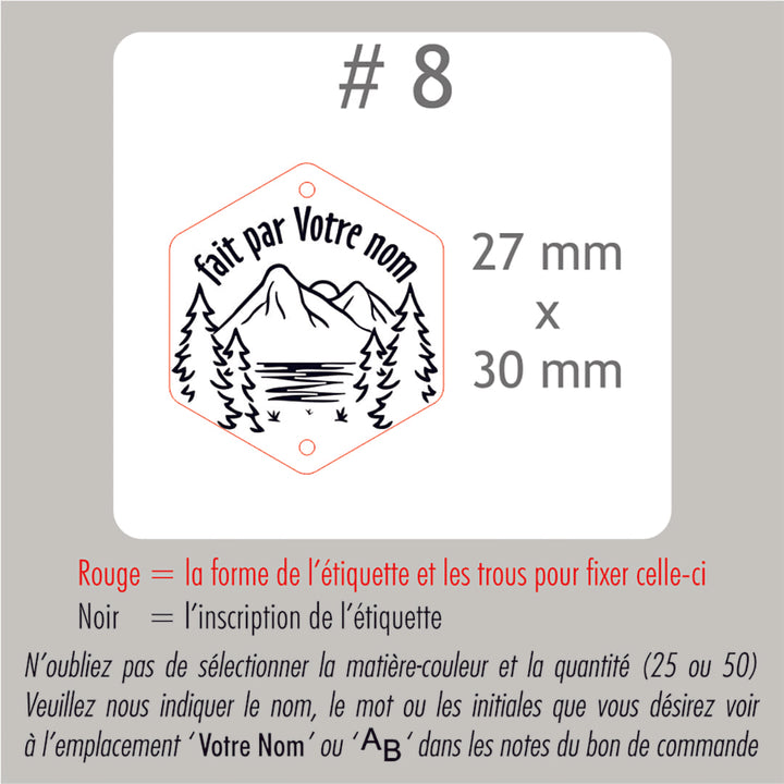 #8 Regular custom labels