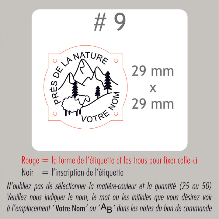 #9 Regular custom labels