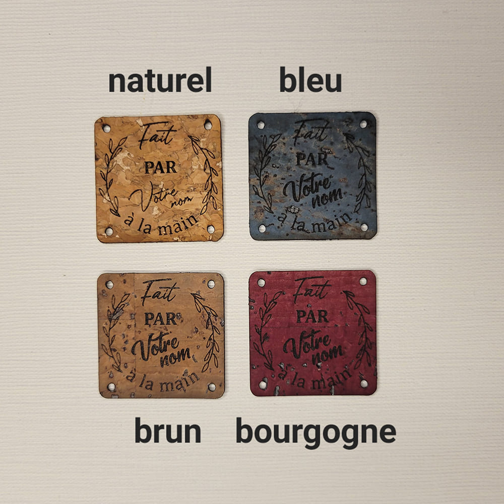 Personalized Cork Labels - #204