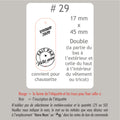 #29 Custom foldable labels