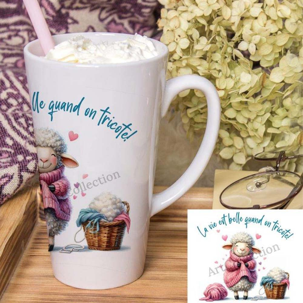 17 oz ceramic mug