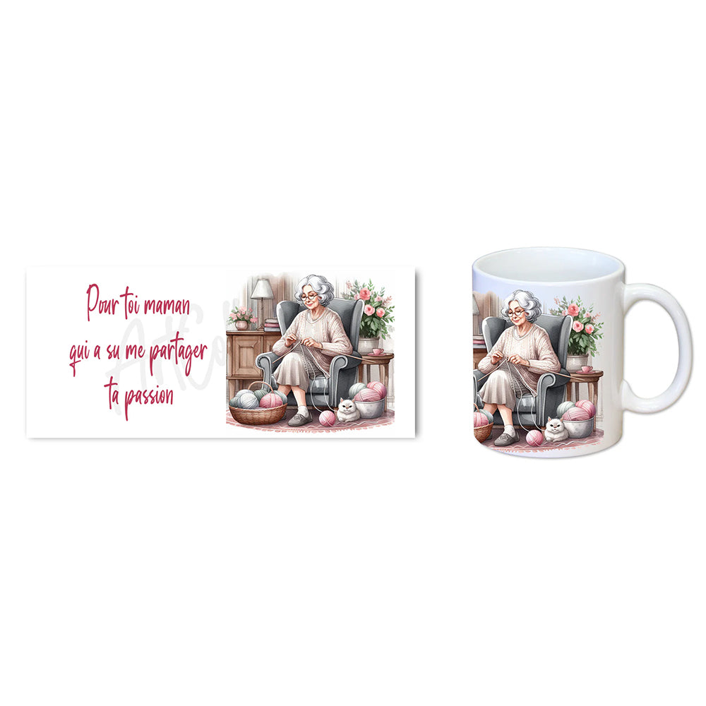 Tasse mugs 11 oz en céramique