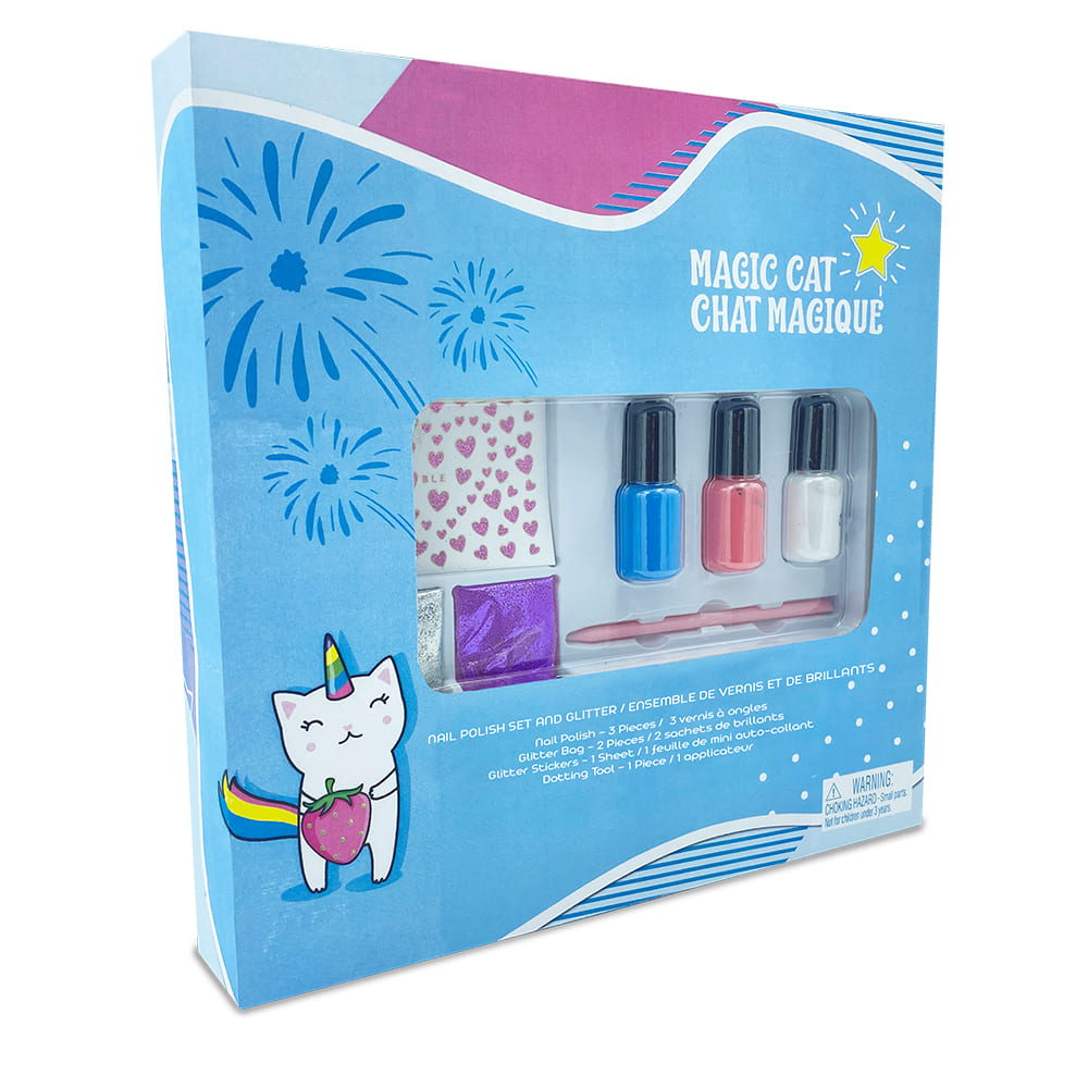 Magic Cat - Nail Polish and Gloss Set
