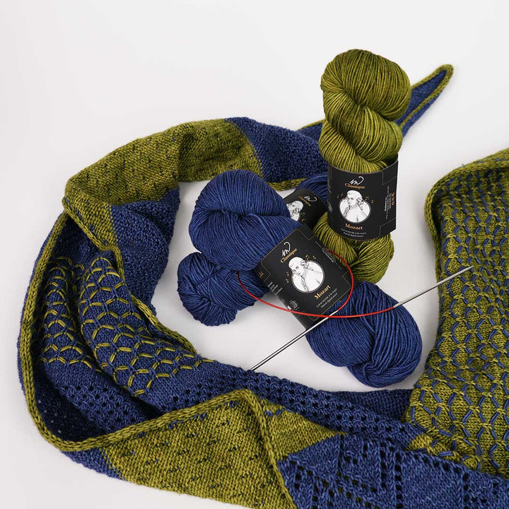Kit - Châle Concerto de mailles