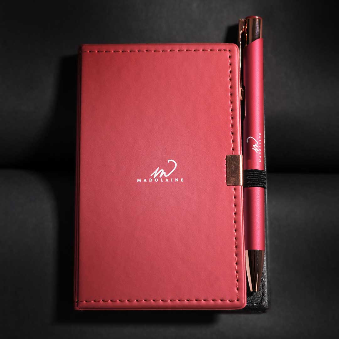 Notebook with pencil and post-it - Madolaine