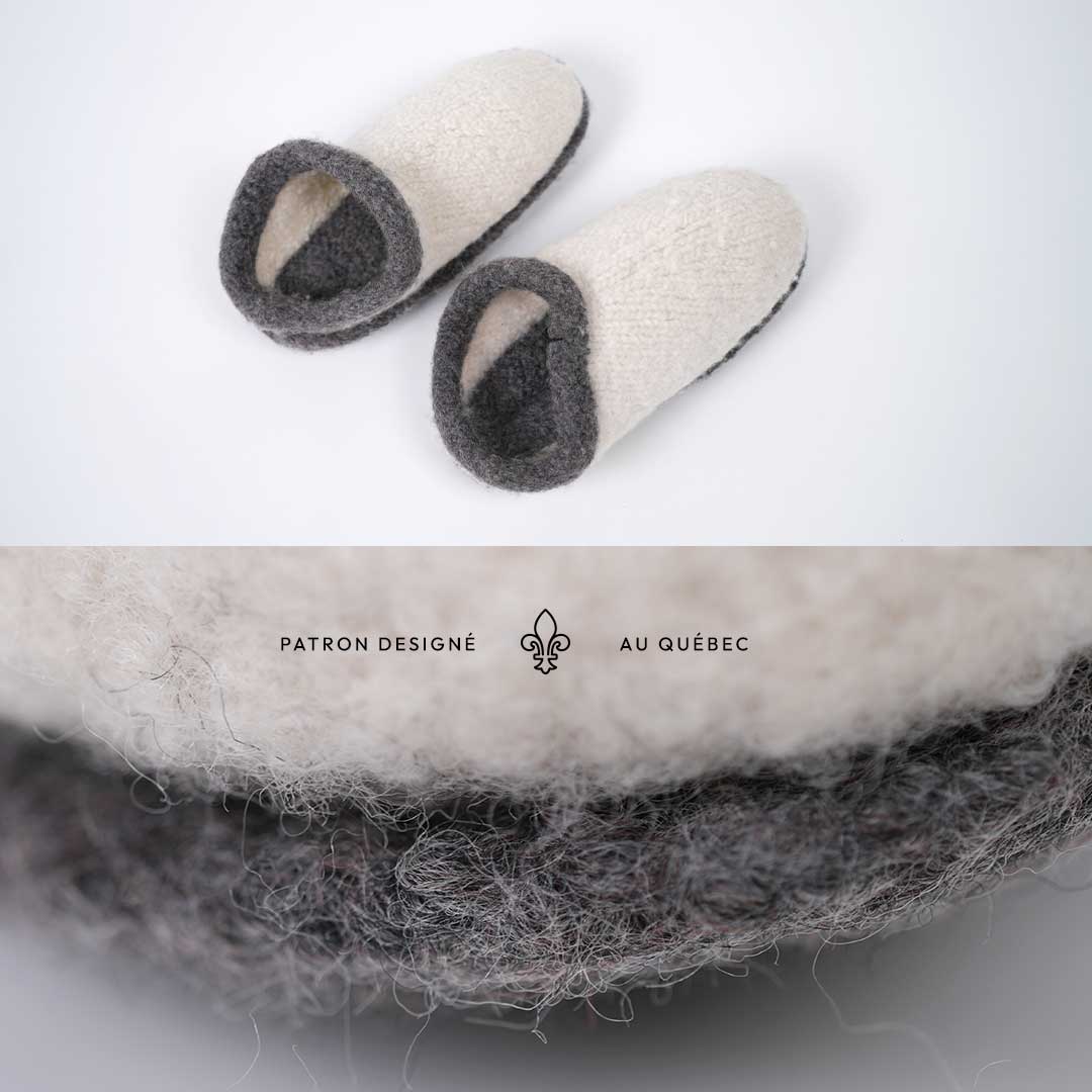 Felt slippers kit