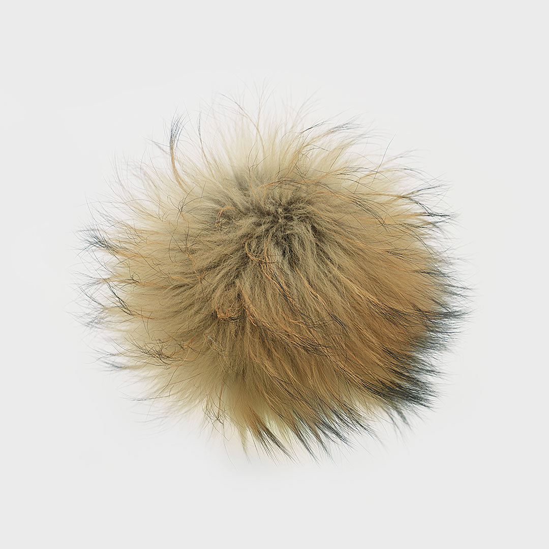 Pompom M in real fur