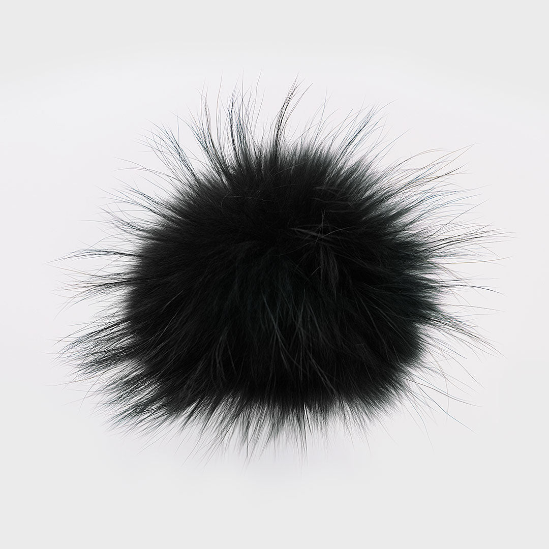 Pompom M in real fur