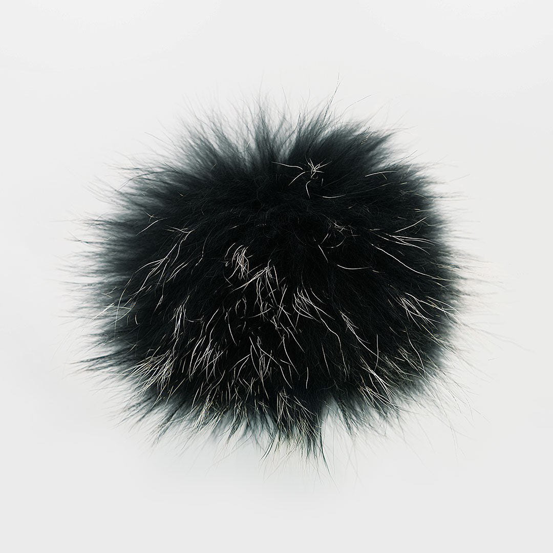 Pompom M in real fur