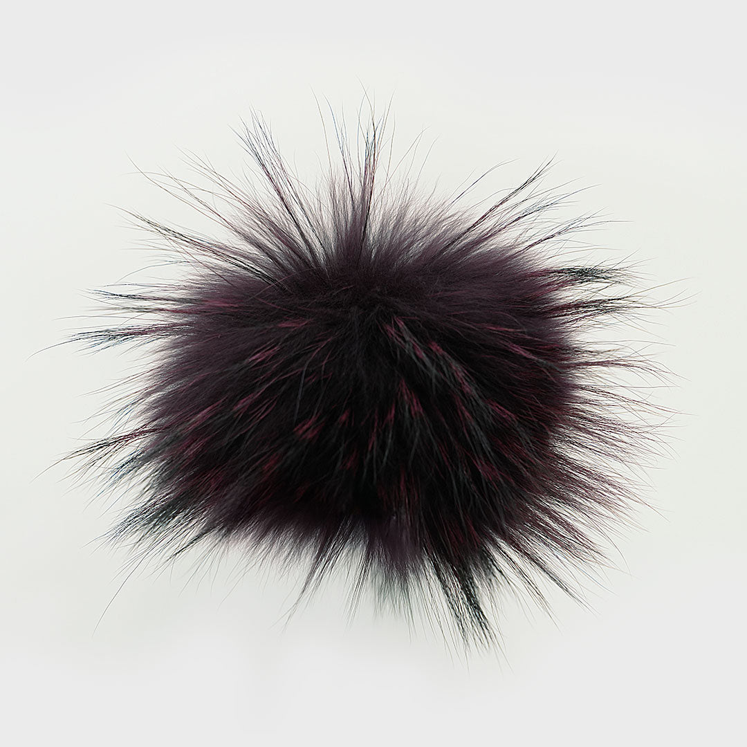 Pompom M in real fur