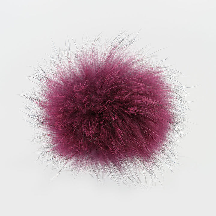 Pompom M in real fur