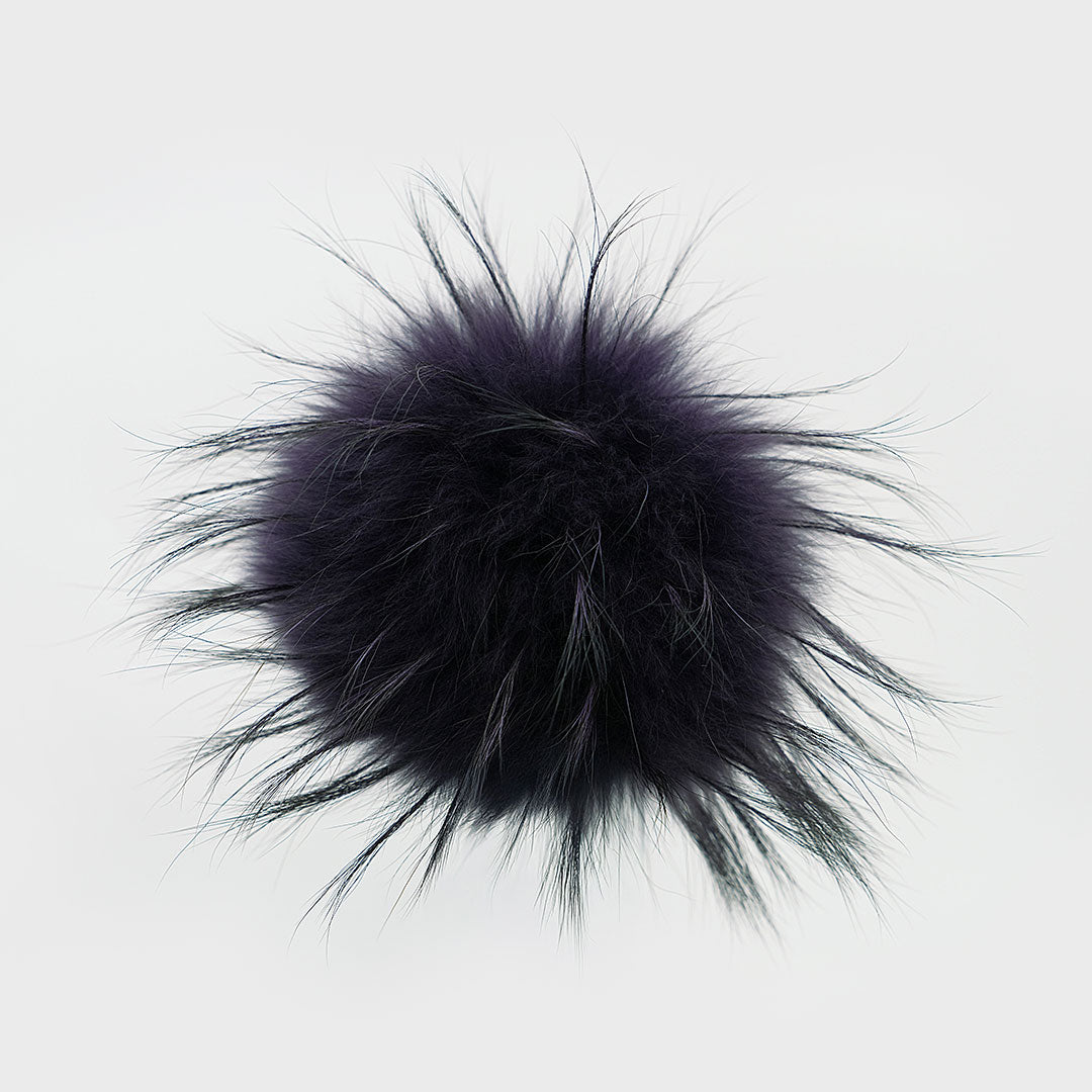 Pompom M in real fur