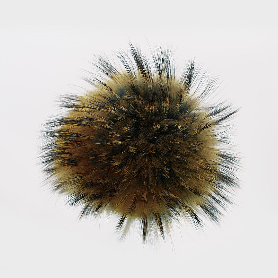 Pompom M in real fur