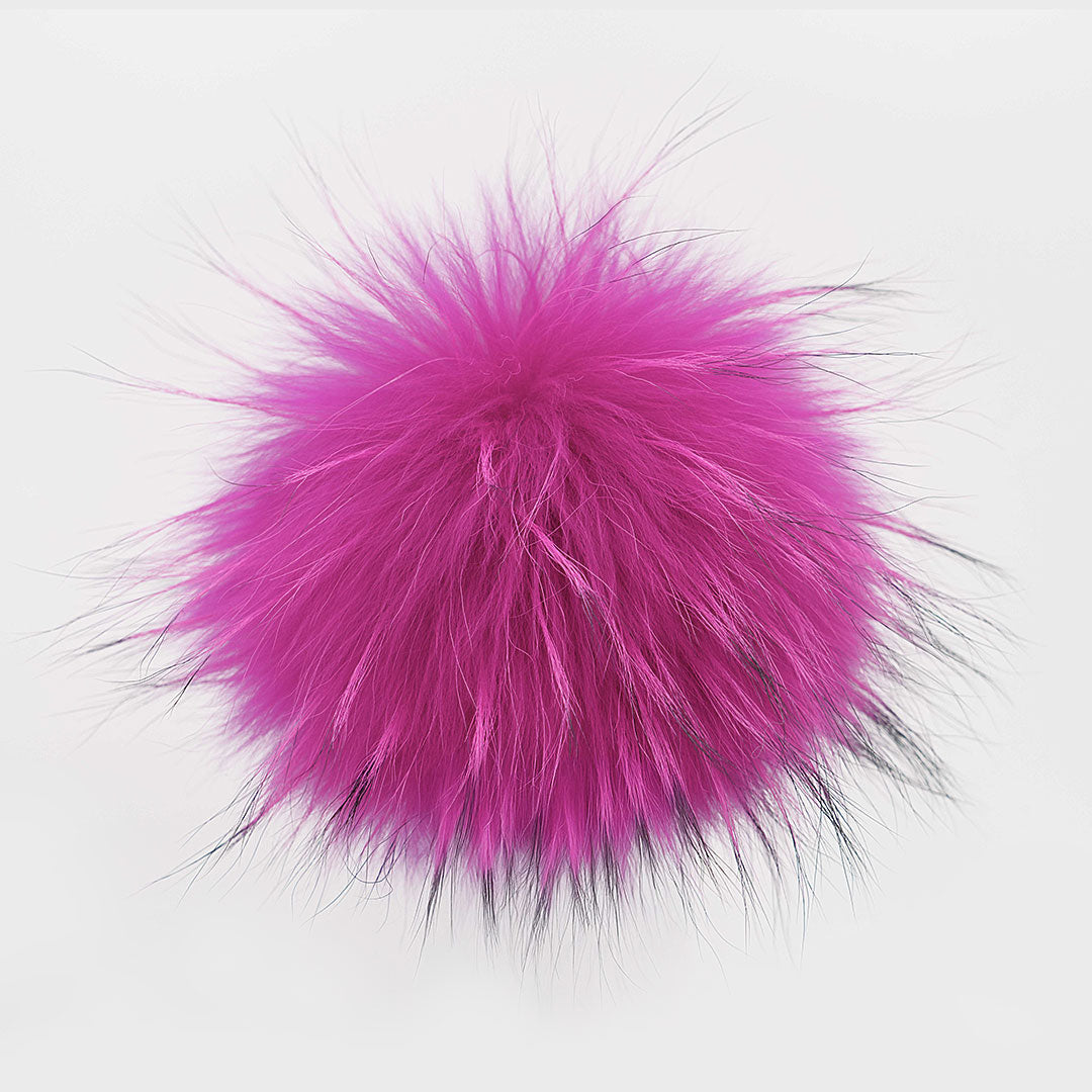 Pompom M in real fur