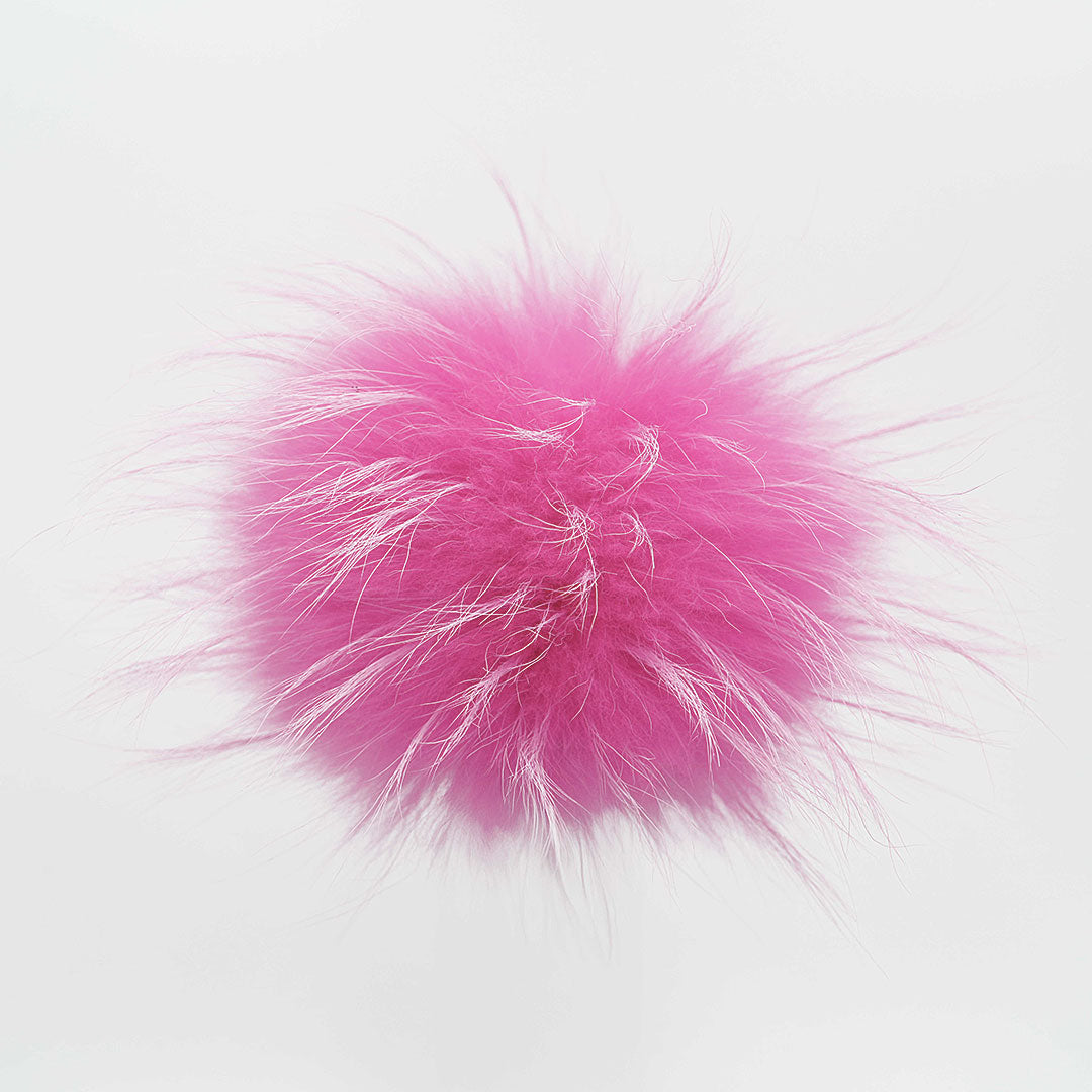 Pompom M in real fur