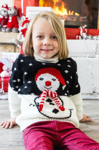 M2119 - Christmas sweater 6 to 10 years old