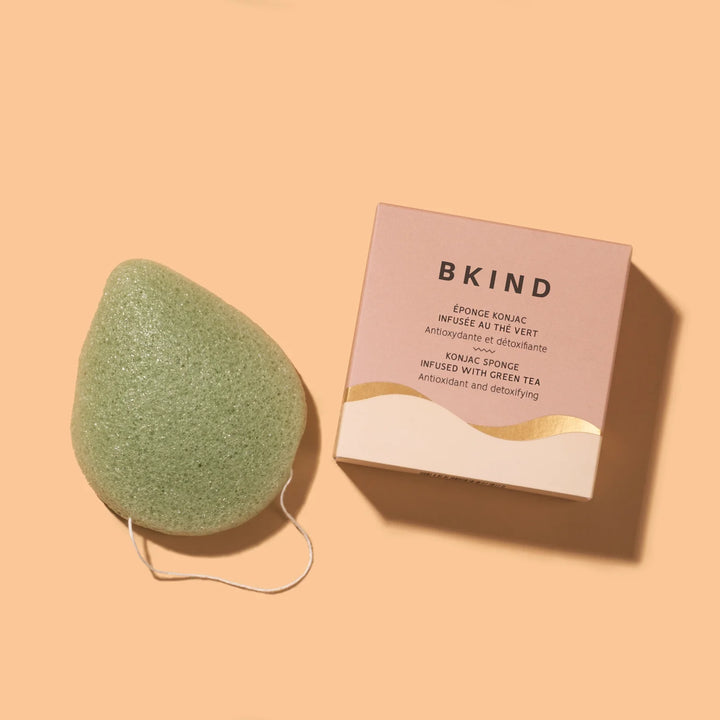 Antioxidant konjac sponge - Green tea