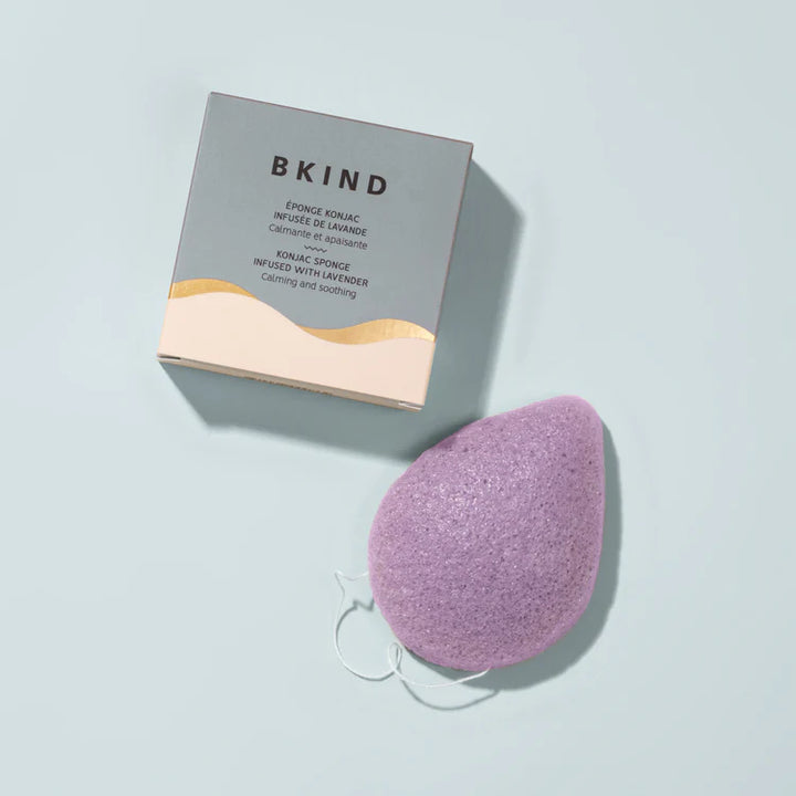 Calming konjac sponge - Lavender