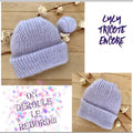 Patron Bonnet évolutif - Simon/Simone
