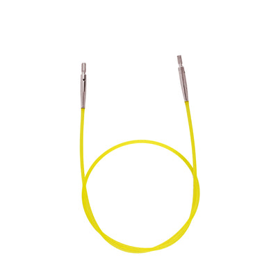 Cables for interchangeable needles