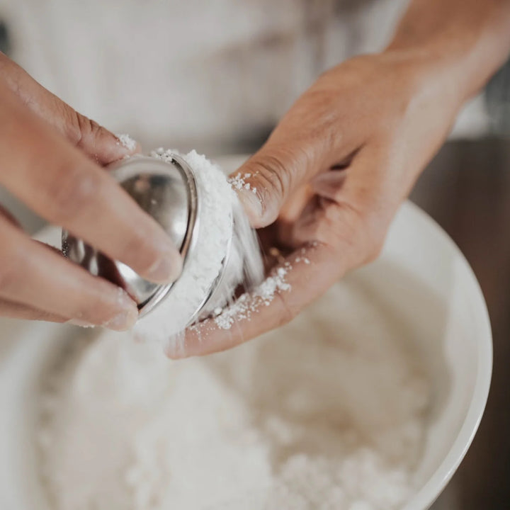 Bombe de bain à l'avoine, au lait et au miel