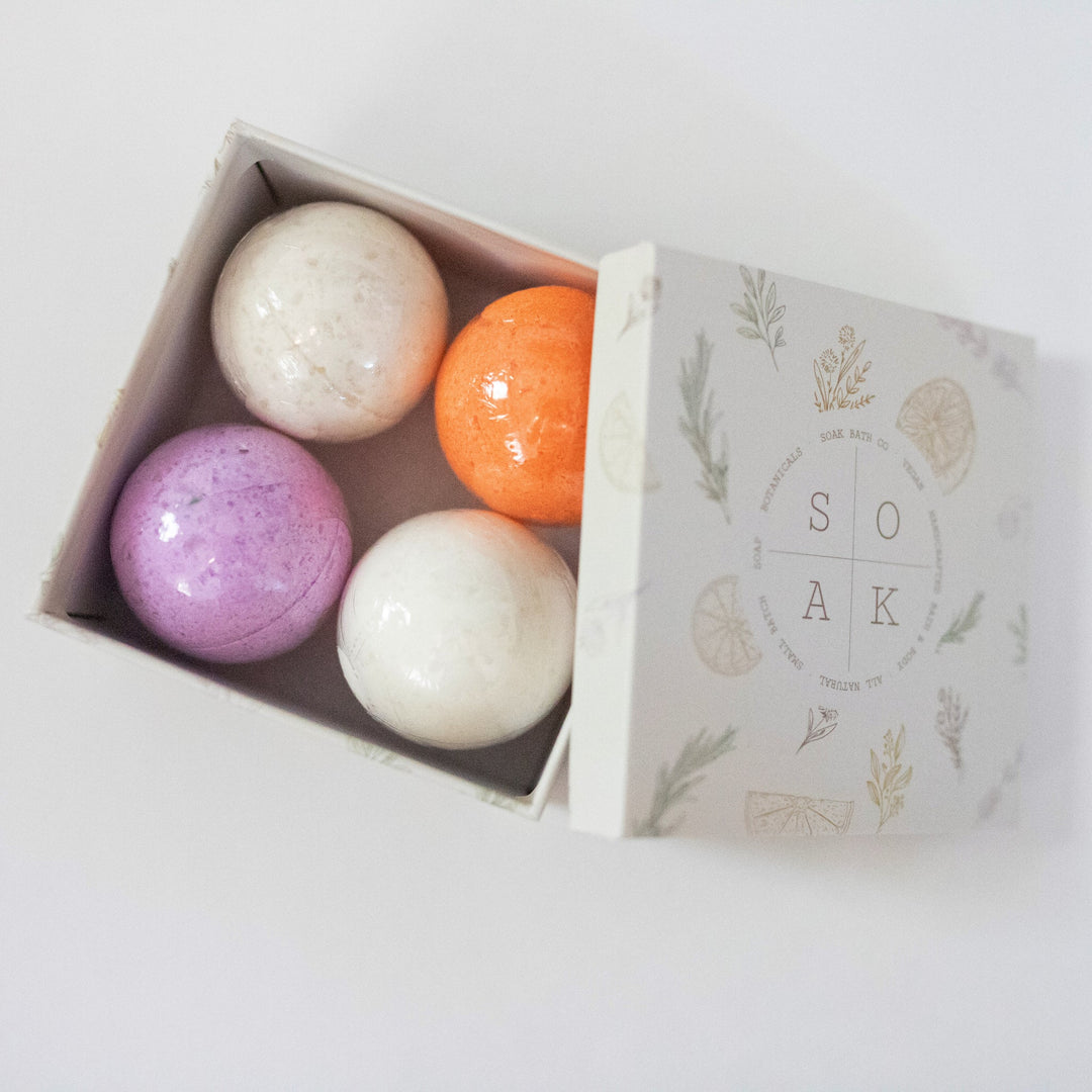 Mini Bath Bombs - Gift Box