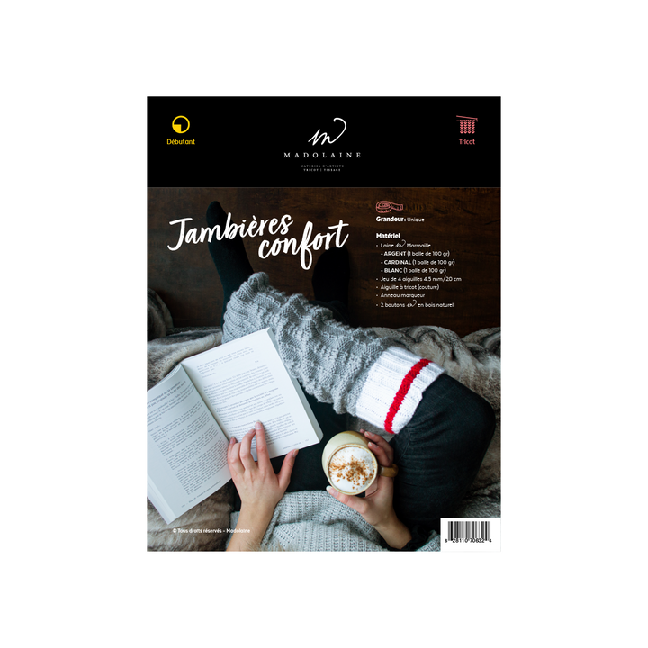 Knitting pattern M - Comfort leg warmers