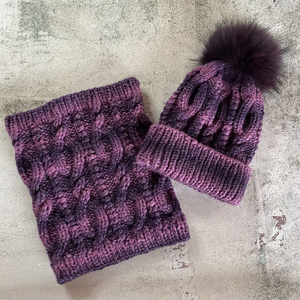 Pattern - Duo "Chunky" Hat and snood