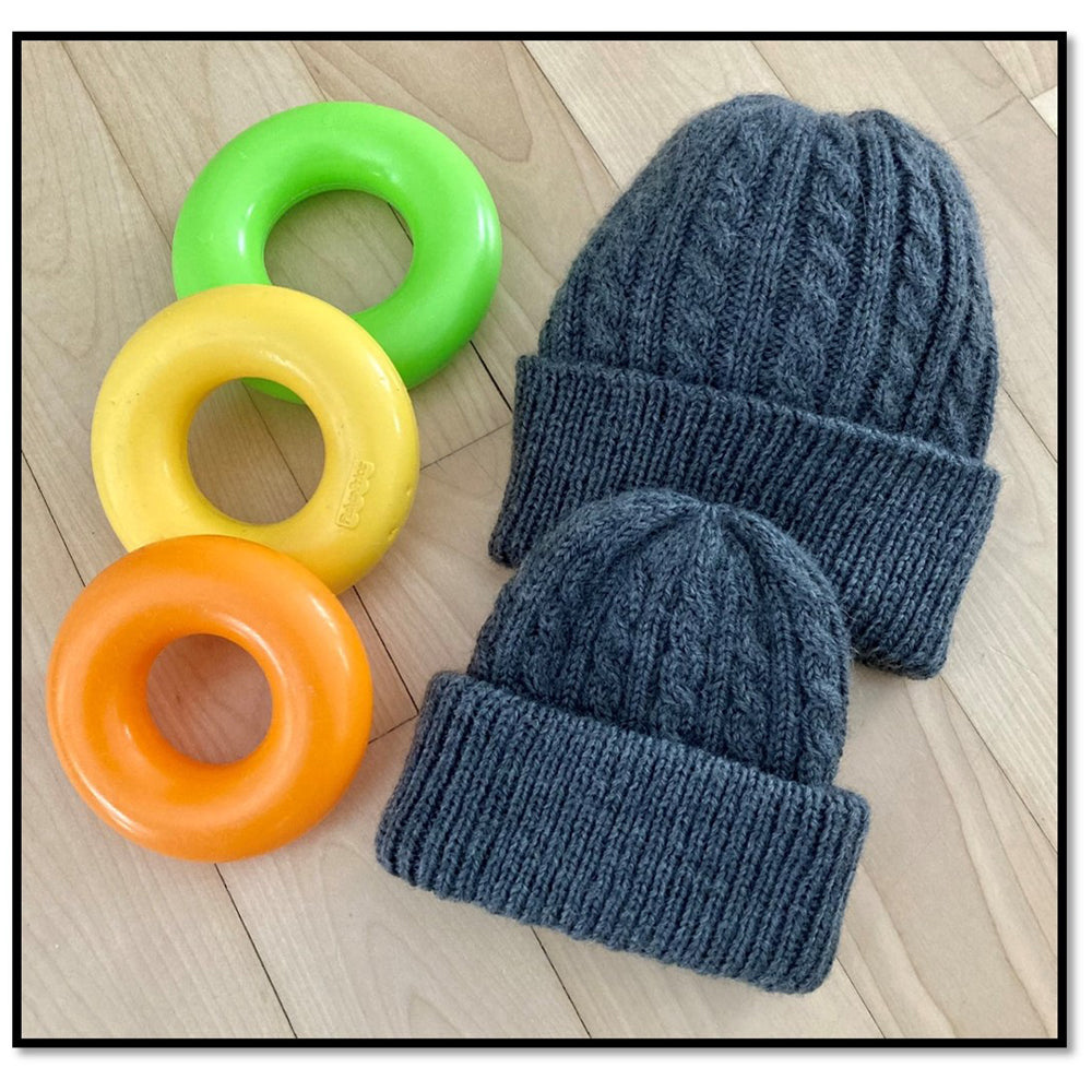 Trio Paul / Paula - Tuque, Snood et mitaines