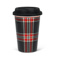 Checkered takeaway cup - 27-TARTAN-112-TOGO 